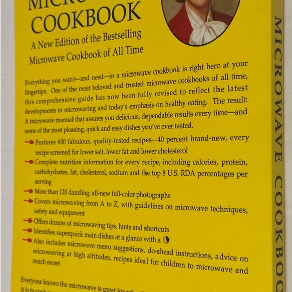 Betty Crocker’s Microwave Cookbook (1990) - Recipes, Tips & Nutritional Info - Picture 3 of 16